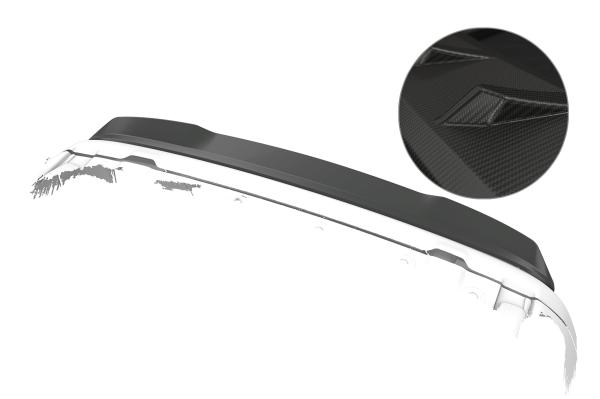 CSR Heckspoiler | Heckflügel mit ABE für Opel Combo E Combo und Combo XL HF232-M Carbon Look matt strukturiert (keine Lackierung erforderlich)