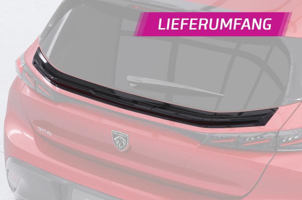CSR Heckspoiler | Heckflügel mit ABE für Peugeot 308 (P51) Schrägheck HF236-K Kupfer matt (keine Lackierung erforderlich)