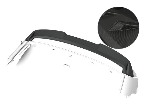 CSR Heckspoiler | Heckflügel mit ABE für VW Passat B6 Typ 3C HF238-M Carbon Look matt strukturiert (keine Lackierung erforderlich)