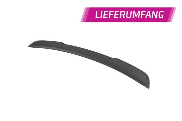 CSR Heckspoiler | Heckflügel mit ABE für Peugeot 308 (1.Gen) CC HF241-L schwarz matt (Lackierung erforderlich)
