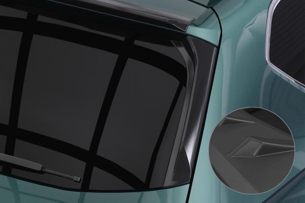 CSR Heckspoiler | Heckflügel mit ABE für Seat Tarraco HF245-L Lackierung erforderlich (schwarz matt)