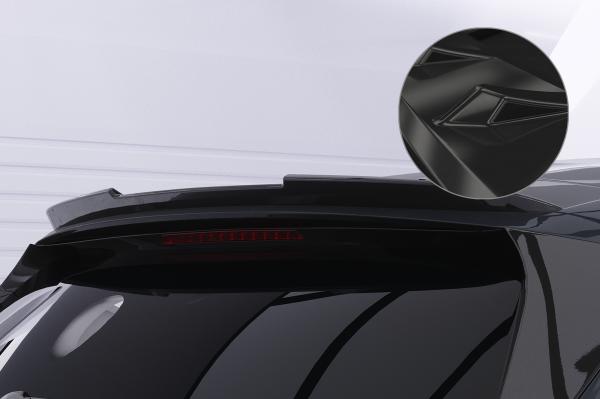 CSR Heckspoiler | Heckflügel mit ABE für Peugeot 308 II (Typ T9) GTi HF253-G Glossy schwarz Hochglanz (keine Lackierung erforderlich)