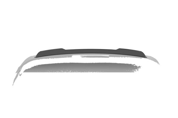 CSR Heckspoiler | Heckflügel mit ABE für Nissan Juke (1.Gen) Nismo HF255-M Carbon Look matt strukturiert (keine Lackierung erforderlich)