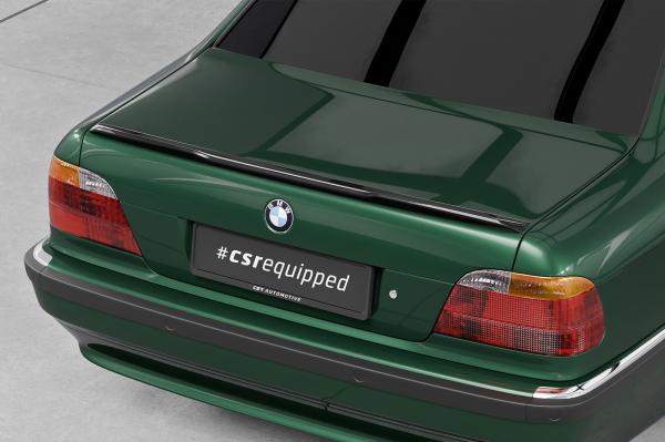 CSR Heckspoiler | Heckflügel mit ABE für BMW 7er E38 Limousine HF257-G Glossy schwarz Hochglanz (keine Lackierung erforderlich)