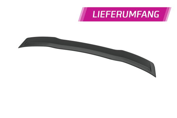 CSR Heckspoiler | Heckflügel mit ABE für Porsche Cayenne (Typ 92A) HF258-G Glossy schwarz Hochglanz (keine Lackierung erforderlich)