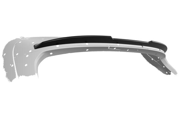 CSR Heckspoiler | Heckflügel mit ABE für BMW X1 F48 HF260-S Strukturiert schwarz matt (keine Lackierung erforderlich)