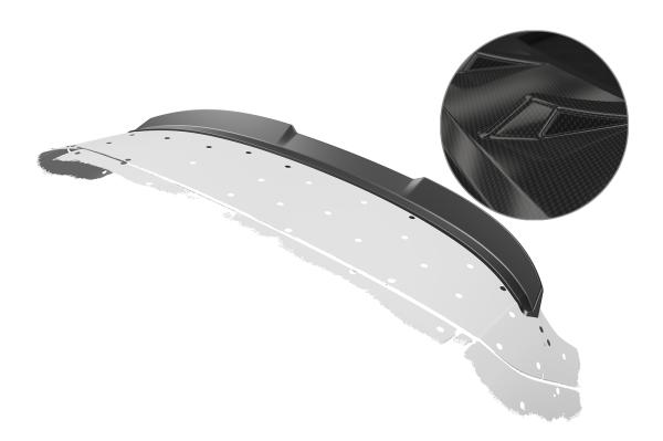 CSR Heckspoiler | Heckflügel mit ABE für BMW X1 F48 HF260-C Carbon Look Hochglanz (keine Lackierung erforderlich)