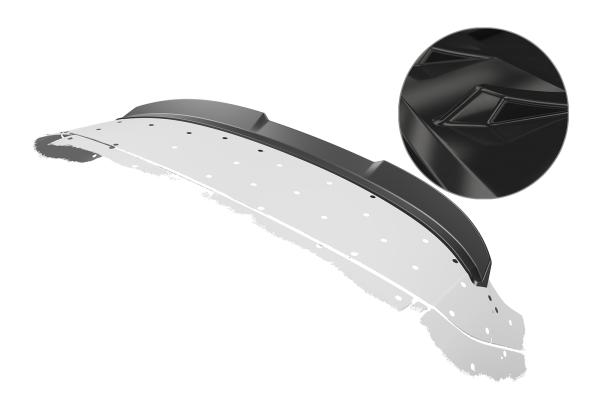 CSR Heckspoiler | Heckflügel mit ABE für BMW X1 F48 HF260-G Glossy schwarz Hochglanz (keine Lackierung erforderlich)