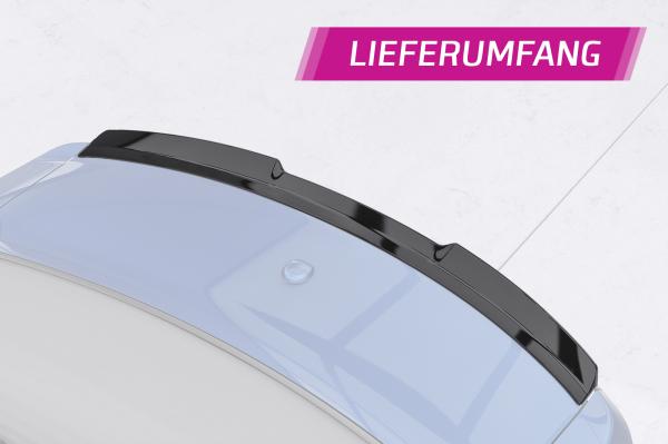 CSR Heckspoiler | Heckflügel mit ABE für Ford Mustang VI Cabrio  HF264-L schwarz matt (Lackierung erforderlich)