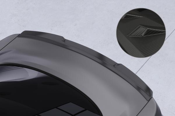 CSR Heckspoiler | Heckflügel mit ABE für Ford Mustang VI Coupe HF265-M Carbon Look matt strukturiert (keine Lackierung erforderlich)