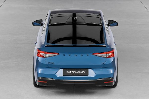 CSR Heckspoiler | Heckflügel mit ABE für Skoda Enyaq Coupe HF266-G Glossy schwarz Hochglanz (keine Lackierung erforderlich)