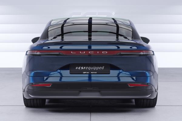 CSR Heckspoiler | Heckflügel mit ABE für Lucid Air Pure, Touring und Grand Touring HF270-S Strukturiert schwarz matt (keine Lackierung erforderlich)