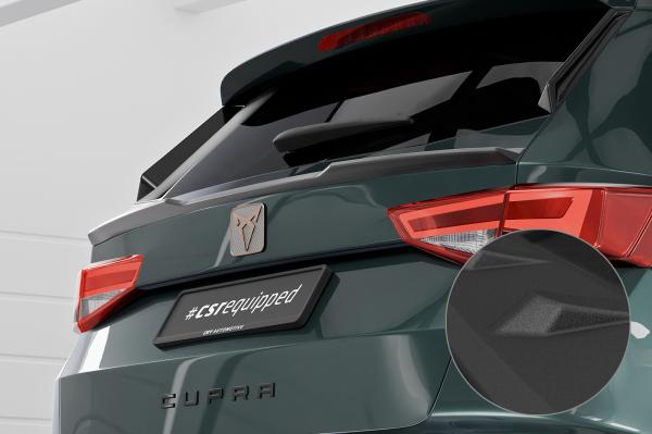 CSR Heckspoiler | Heckflügel mit ABE für Cupra / Seat Ateca HF276-S schwarz matt strukturiert (keine Lackierung erforderlich)