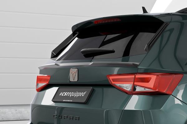 CSR Heckspoiler | Heckflügel mit ABE für Cupra / Seat Ateca HF276-S schwarz matt strukturiert (keine Lackierung erforderlich)