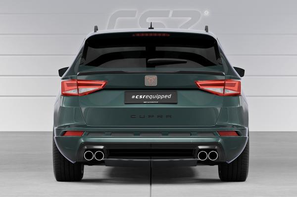CSR Heckspoiler | Heckflügel mit ABE für Cupra / Seat Ateca HF276-S schwarz matt strukturiert (keine Lackierung erforderlich)