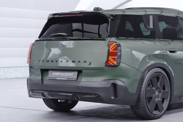 CSR Heckspoiler | Heckflügel mit ABE für Mini Countryman 3 (U25) HF277-L schwarz matt (Lackierung erforderlich)