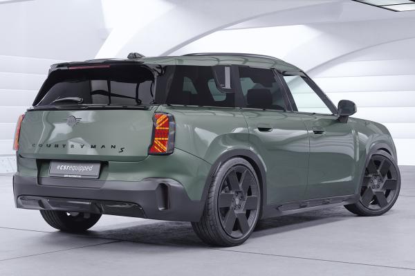 CSR Heckspoiler | Heckflügel mit ABE für Mini Countryman 3 (U25) HF277-L schwarz matt (Lackierung erforderlich)