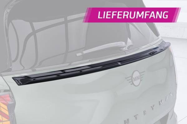 CSR Heckspoiler | Heckflügel mit ABE für Mini Countryman 3 (U25) HF277-L schwarz matt (Lackierung erforderlich)