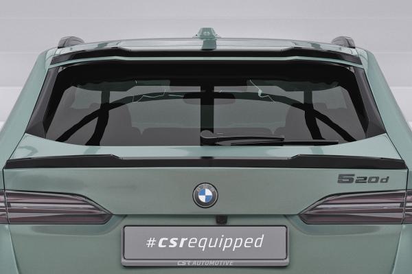 CSR Heckspoiler | Heckflügel mit ABE für BMW 5er G61 Touring HF278-L schwarz matt (Lackierung erforderlich)