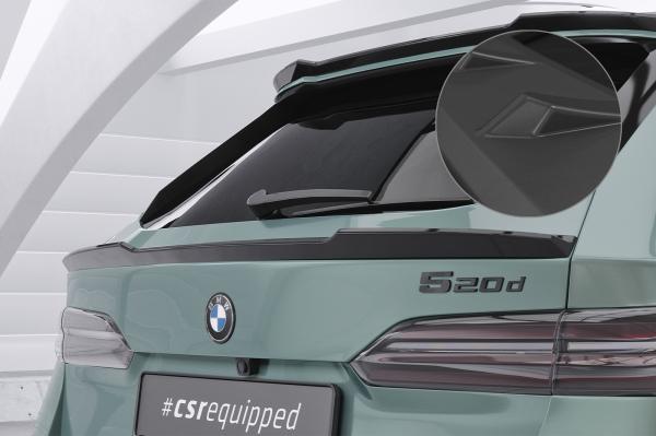 CSR Heckspoiler | Heckflügel mit ABE für BMW 5er G61 Touring HF278-L schwarz matt (Lackierung erforderlich)