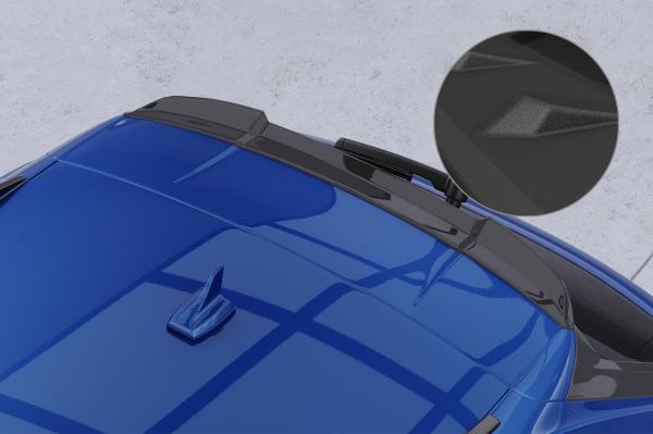 CSR Heckspoiler | Heckflügel mit ABE für Audi A4 B9 (Typ 8W) Avant HF577-S Strukturiert schwarz matt (keine Lackierung erforderlich)