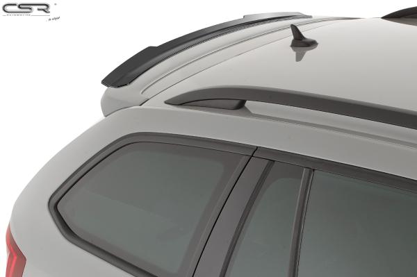 CSR Heckspoiler | Heckflügel mit ABE für Skoda Octavia III (Typ 5E) HF589-M Carbon Look matt strukturiert (keine Lackierung erforderlich)