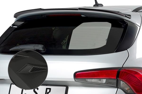 CSR Heckspoiler | Heckflügel mit ABE für Fiat Tipo (Typ 356) Kombi HF590-M Carbon Look matt strukturiert (keine Lackierung erforderlich)