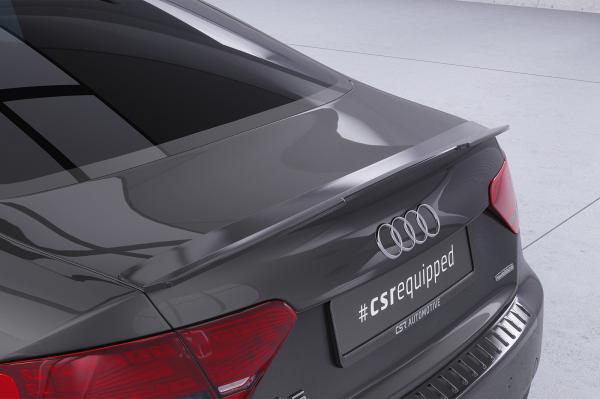 CSR Heckspoiler | Heckflügel mit ABE für Audi A5 8T Coupé HF592-M Carbon Look matt strukturiert (keine Lackierung erforderlich)