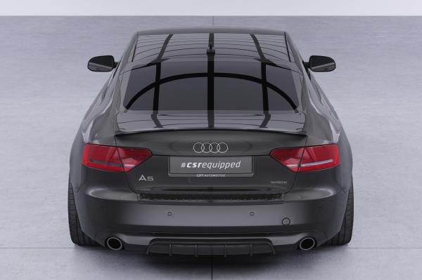 CSR Heckspoiler | Heckflügel mit ABE für Audi A5 8T Coupé HF592-M Carbon Look matt strukturiert (keine Lackierung erforderlich)