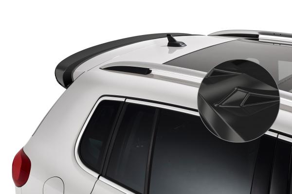 CSR Heckspoiler | Heckflügel mit ABE für VW Tiguan I (5N) HF593-G Glossy schwarz Hochglanz (keine Lackierung erforderlich)