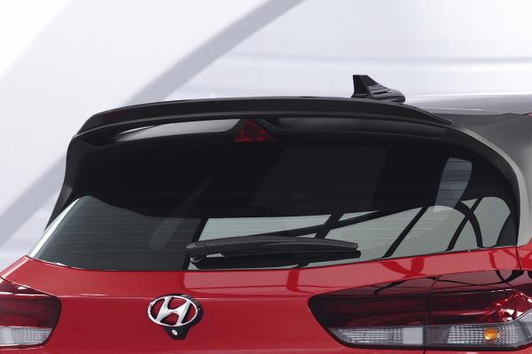CSR Heckspoiler | Heckflügel mit ABE für Hyundai I30 N (PD) HF594-L schwarz matt (Lackierung erforderlich)