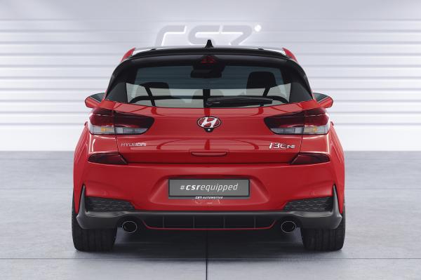 CSR Heckspoiler | Heckflügel mit ABE für Hyundai I30 N (PD) HF594-L schwarz matt (Lackierung erforderlich)