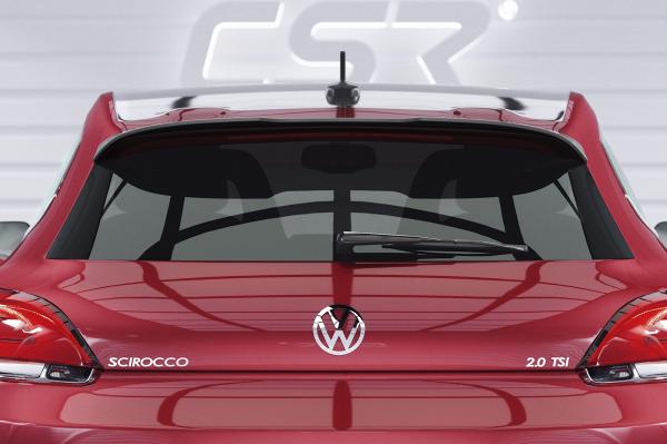 CSR Heckspoiler | Heckflügel mit ABE für VW Scirocco III HF597-L schwarz matt (Lackierung erforderlich)