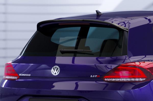 CSR Heckspoiler | Heckflügel mit ABE für VW Scirocco III HF598-S schwarz matt strukturiert (keine Lackierung erforderlich)