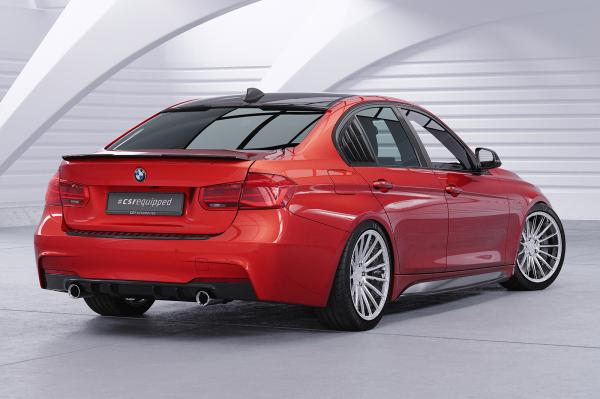 CSR Heckspoiler | Heckflügel mit ABE für BMW 3er F30 HF600-L Lackierung erforderlich (schwarz matt)