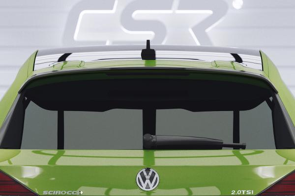 CSR Heckspoiler | Heckflügel mit ABE für VW Scirocco 3 R/R-Line HF601-L schwarz matt (Lackierung erforderlich)