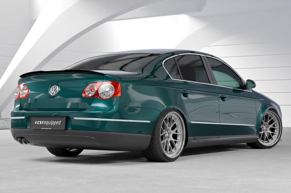 CSR Heckspoiler | Heckflügel mit ABE für VW Passat B6 Typ 3C HF603-C Carbon Look Hochglanz (keine Lackierung erforderlich)