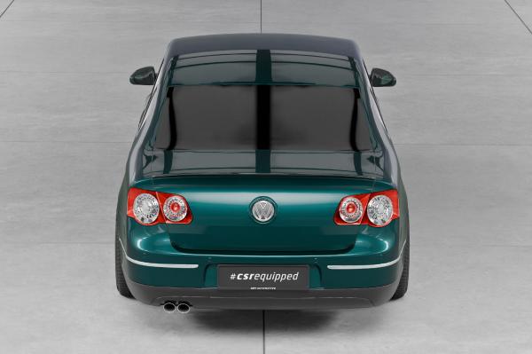 CSR Heckspoiler | Heckflügel mit ABE für VW Passat B6 Typ 3C HF603-C Carbon Look Hochglanz (keine Lackierung erforderlich)