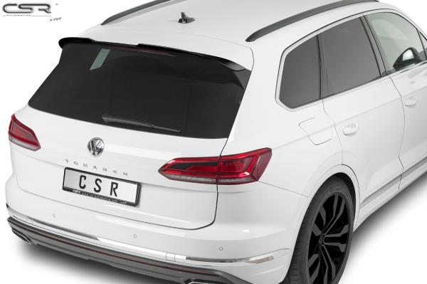 CSR Heckspoiler | Heckflügel mit ABE für VW Touareg III (Typ CR) HF608-G Glossy schwarz glänzend (keine Lackierung erforderlich)