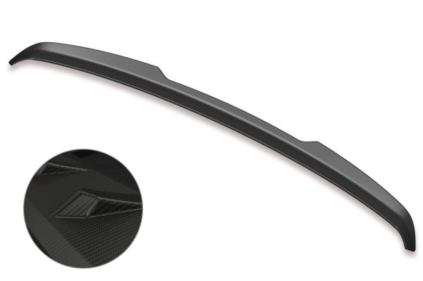 CSR Heckspoiler | Heckflügel mit ABE für VW Polo IV (9N, 9N2, 9N3) HF613-M Carbon Look matt strukturiert (keine Lackierung erforderlich)