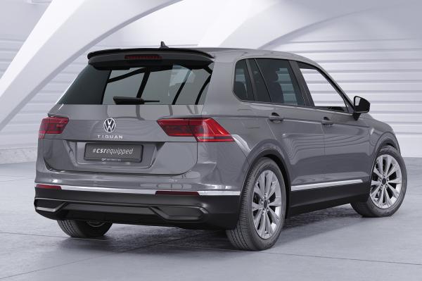 CSR Heckspoiler | Heckflügel mit ABE für VW Tiguan II (Typ AD1) HF617-L schwarz matt (Lackierung erforderlich)