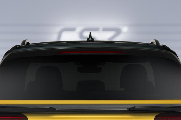 CSR Heckspoiler | Heckflügel mit ABE für VW T-Roc (Typ A1) HF618-C Carbon Look glänzend (keine Lackierung erforderlich)