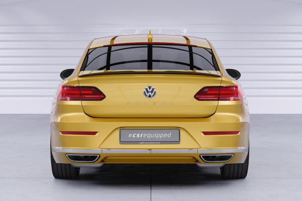 CSR Heckspoiler | Heckflügel mit ABE für VW Arteon HF625-C Carbon Look Hochglanz (keine Lackierung erforderlich)