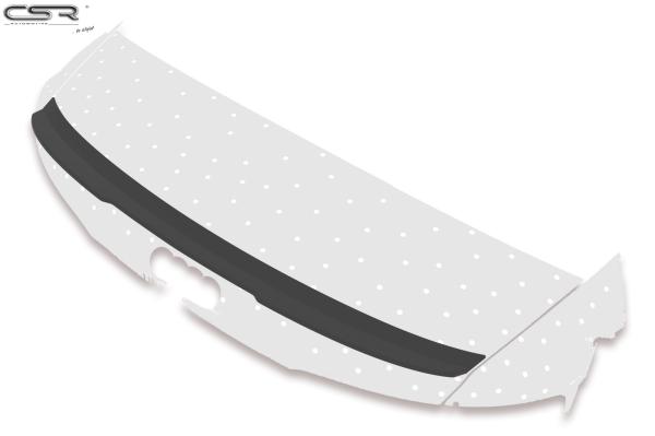 CSR Heckspoiler | Heckflügel mit ABE für Audi A5 F5 Cabrio HF628-G Glossy schwarz Hochglanz (keine Lackierung erforderlich)