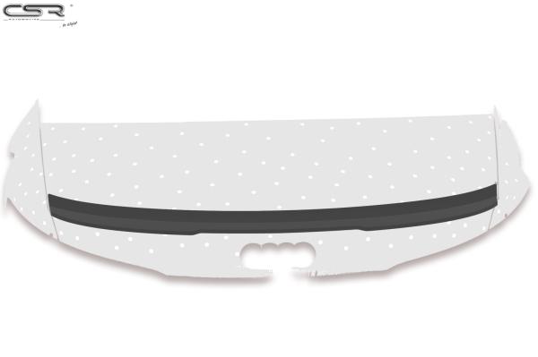 CSR Heckspoiler | Heckflügel mit ABE für Audi A5 F5 Cabrio HF628-G Glossy schwarz Hochglanz (keine Lackierung erforderlich)