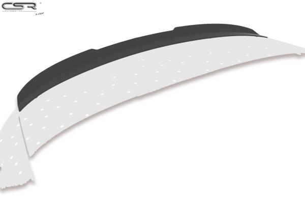 CSR Heckspoiler | Heckflügel mit ABE für Audi A5 F5 Cabrio HF628-G Glossy schwarz Hochglanz (keine Lackierung erforderlich)