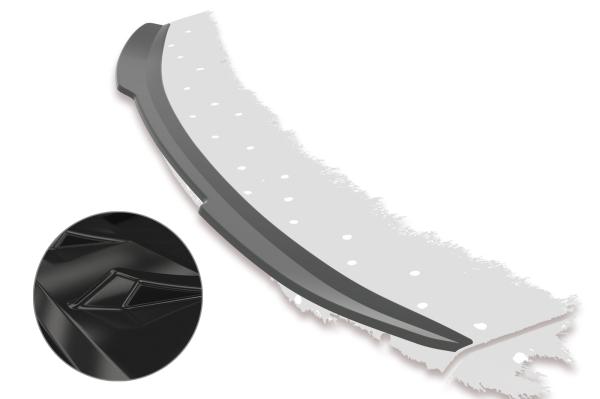 CSR Heckspoiler | Heckflügel mit ABE für Ford Mondeo MK4 (Typ BA7) HF629-G Glossy schwarz Hochglanz (keine Lackierung erforderlich)