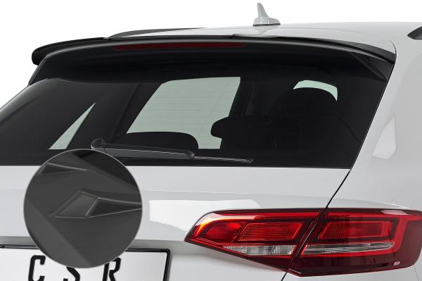 CSR Heckspoiler | Heckflügel mit ABE für Audi A3 8V Sportback HF633-L schwarz matt (Lackierung erforderlich)
