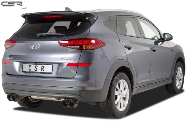 CSR Heckspoiler | Heckflügel mit ABE für Hyundai Tucson (TL) HF645-S schwarz matt strukturiert (keine Lackierung erforderlich)