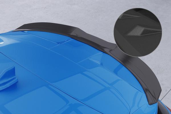 CSR Heckspoiler | Heckflügel mit ABE für Ford Focus MK4 Turnier HF648-S Strukturiert schwarz matt (keine Lackierung erforderlich)